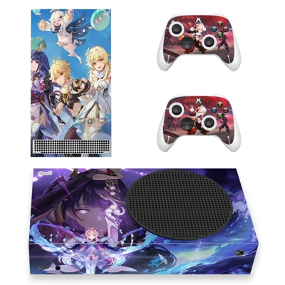 Genshin decal skin for Xbox Series S Console and 2 Control.. Genshin decal skin for Xbox Series S Console and 2 Control..