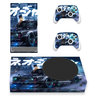 Neo Car decal skin for Xbox Series S Console and 2 Control.. Neo Car decal skin for Xbox Series S Console and 2 Control..