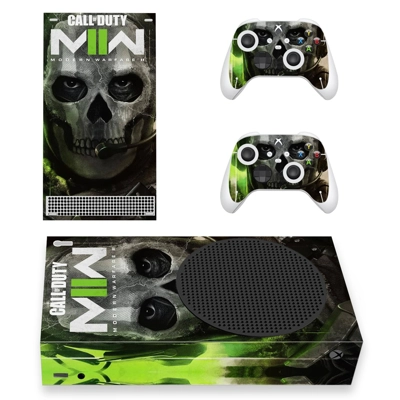 COD Modern Warfare 2 decal skin for Xbox Series S Console and 2 Controllers
