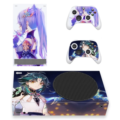 Anime decal skin for Xbox Series S Console and 2 Controllers Anime decal skin for Xbox Series S Console and 2 Controllers