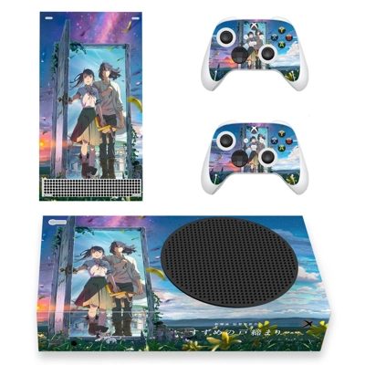 Anime Suzume decal skin for Xbox Series S Console and 2 Co.. Anime Suzume decal skin for Xbox Series S Console and 2 Co..