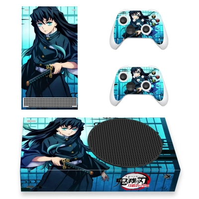 Demon Slayer decal skin for Xbox Series S Console and 2 Co.. Demon Slayer decal skin for Xbox Series S Console and 2 Co..