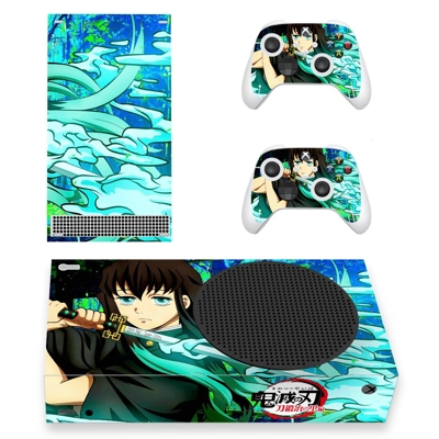 Demon Slayer decal skin for Xbox Series S Console and 2 Co.. Demon Slayer decal skin for Xbox Series S Console and 2 Co..