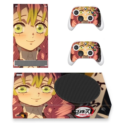 Demon Slayer decal skin for Xbox Series S Console and 2 Co.. Demon Slayer decal skin for Xbox Series S Console and 2 Co..