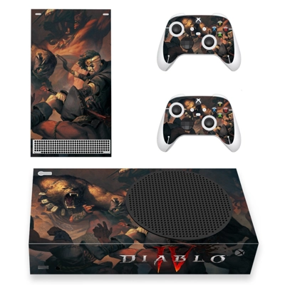 Diablo 4 decal skin for Xbox Series S Console and 2 Contro.. Diablo 4 decal skin for Xbox Series S Console and 2 Contro..