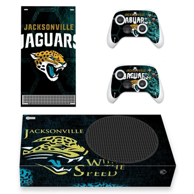 Jacksonville Jaguars decal skin for Xbox Series S Console .. Jacksonville Jaguars decal skin for Xbox Series S Console ..