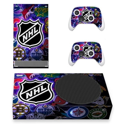 NHL decal skin for Xbox Series S Console and 2 Controllers NHL decal skin for Xbox Series S Console and 2 Controllers