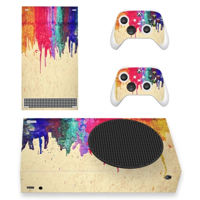 Color Texture decal skin for Xbox Series S Console and 2 C.. Color Texture decal skin for Xbox Series S Console and 2 C..