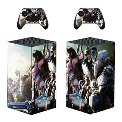 MHW Iceborne decal skin for Xbox Series X Console and 2 Co.. MHW Iceborne decal skin for Xbox Series X Console and 2 Co..