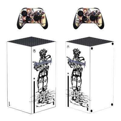 Kingdom Hearts 3 decal skin for Xbox Series X Console and 2 Controllers