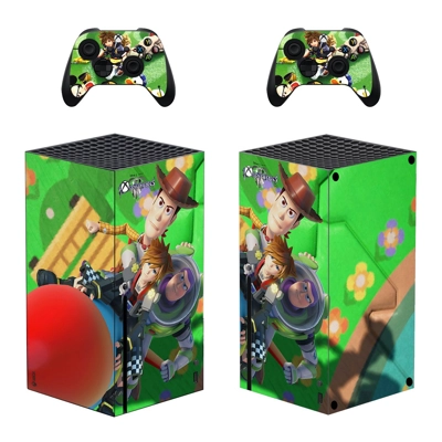 Kingdom Hearts 3 decal skin for Xbox Series X Console and 2 Controllers
