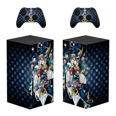 Kingdom Hearts 3 decal skin for Xbox Series X Console and ..