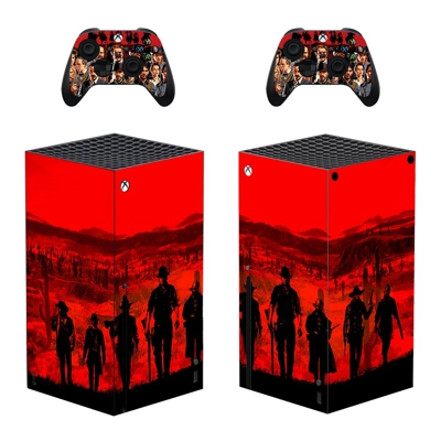 Red Dead Redemption 2 decal skin for Xbox Series X Console and 2 Controllers