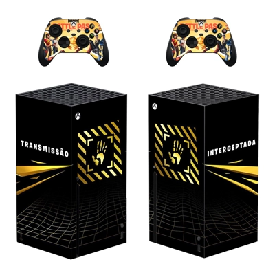 Fortnite decal skin for Xbox Series X Console and 2 Contro..