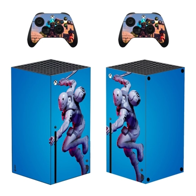 Fortnite decal skin for Xbox Series X Console and 2 Contro..