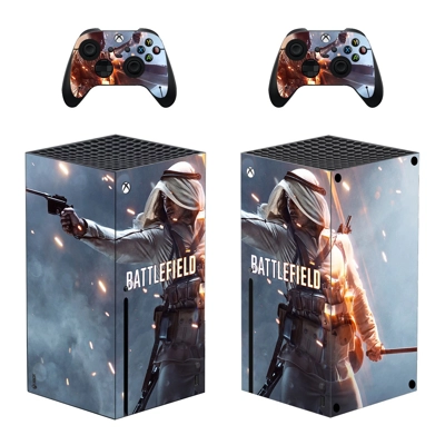 Battlefield decal skin for Xbox Series X Console and 2 Con.. Battlefield decal skin for Xbox Series X Console and 2 Con..