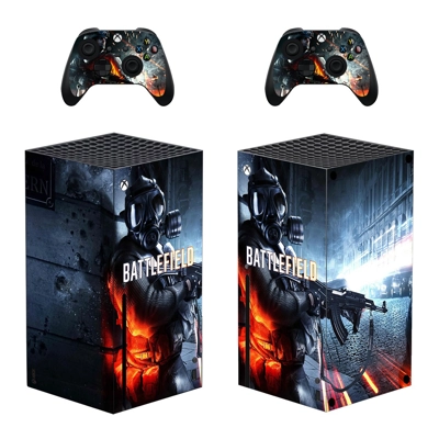 Battlefield decal skin for Xbox Series X Console and 2 Con.. Battlefield decal skin for Xbox Series X Console and 2 Con..