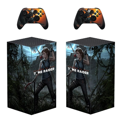 Shadow of the Tomb Raider decal skin for Xbox Series X Con..