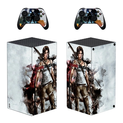 Shadow of the Tomb Raider decal skin for Xbox Series X Con..