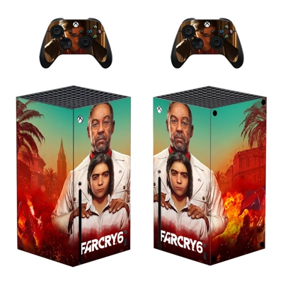Far Cry 6 decal skin for Xbox Series X Console and 2 Controllers