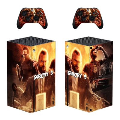 Far Cry 5 decal skin for Xbox Series X Console and 2 Controllers