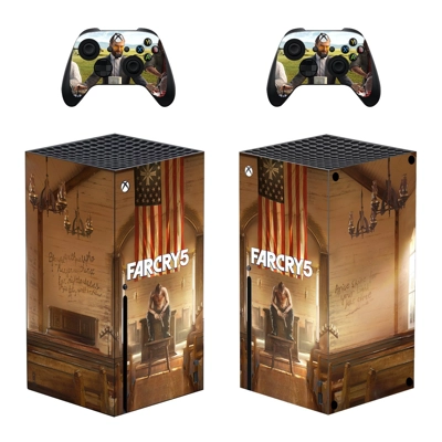 Far Cry 5 decal skin for Xbox Series X Console and 2 Controllers