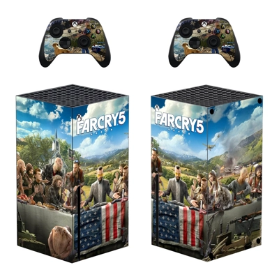 Far Cry 5 decal skin for Xbox Series X Console and 2 Controllers