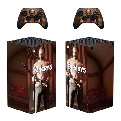 Far Cry 5 decal skin for Xbox Series X Console and 2 Controllers