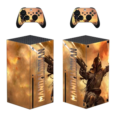 The Mandalorian decal skin for Xbox Series X Console and 2..