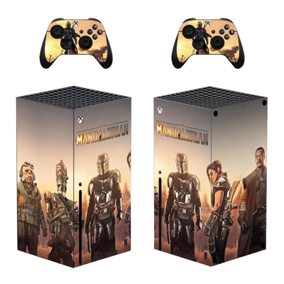 The Mandalorian decal skin for Xbox Series X Console and 2..