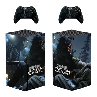 COD Modern Warfare decal skin for Xbox Series X Console and 2 Controllers