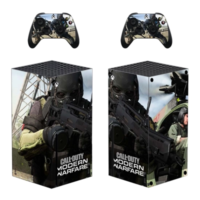 COD Modern Warfare decal skin for Xbox Series X Console and 2 Controllers