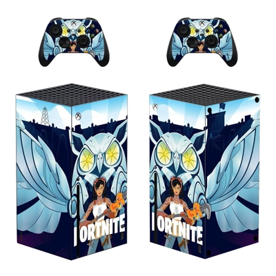 Fortnite decal skin for Xbox Series X Console and 2 Contro..