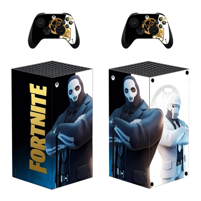 Fortnite decal skin for Xbox Series X Console and 2 Contro..
