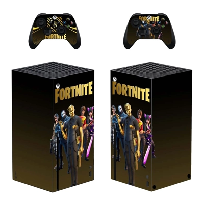 Fortnite decal skin for Xbox Series X Console and 2 Contro..