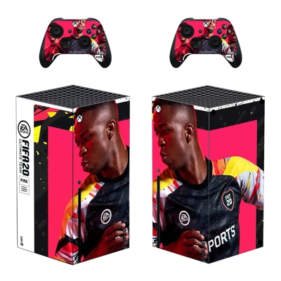 FIFA 20 decal skin for Xbox Series X Console and 2 Controllers