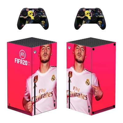 FIFA 20 decal skin for Xbox Series X Console and 2 Controllers