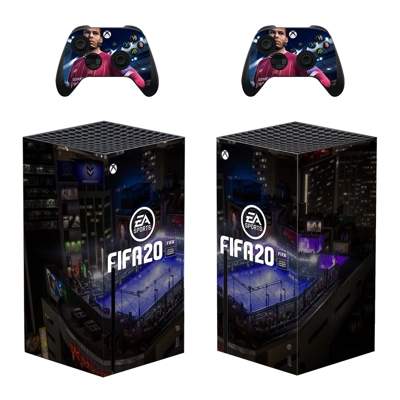 FIFA 20 decal skin for Xbox Series X Console and 2 Controllers