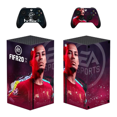 FIFA 20 decal skin for Xbox Series X Console and 2 Controllers