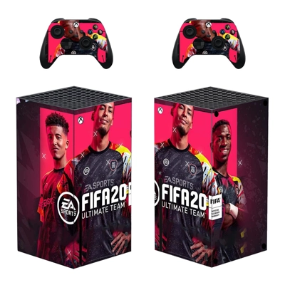 FIFA 20 decal skin for Xbox Series X Console and 2 Controllers