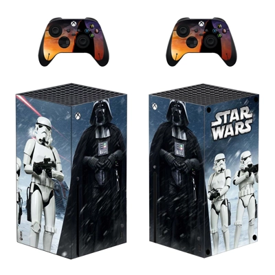 Star Wars Darth Vader decal skin for Xbox Series X Console and 2 Controllers