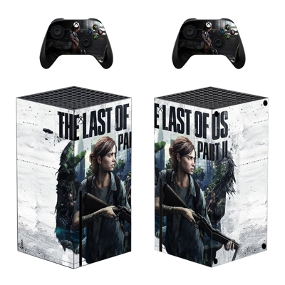 The Last of us 2 decal skin for Xbox Series X Console and .. The Last of us 2 decal skin for Xbox Series X Console and ..