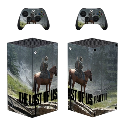 The Last of us 2 decal skin for Xbox Series X Console and .. The Last of us 2 decal skin for Xbox Series X Console and ..