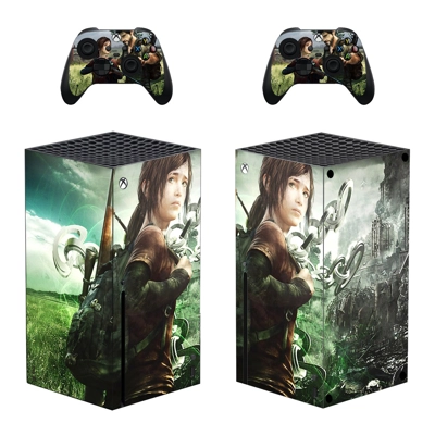 The Last of us 2 decal skin for Xbox Series X Console and .. The Last of us 2 decal skin for Xbox Series X Console and ..