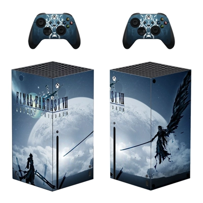 Final Fantasy 7 decal skin for Xbox Series X Console and 2.. Final Fantasy 7 decal skin for Xbox Series X Console and 2..
