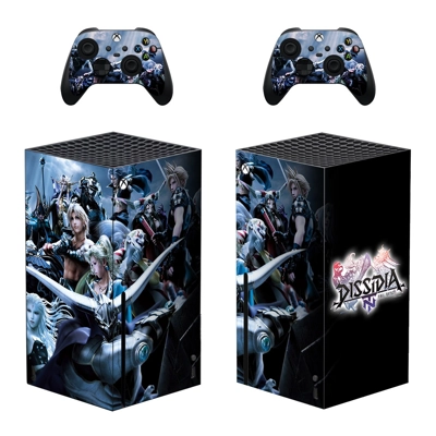 Final Fantasy Dissidia decal skin for Xbox Series X Conso.. Final Fantasy Dissidia decal skin for Xbox Series X Conso..