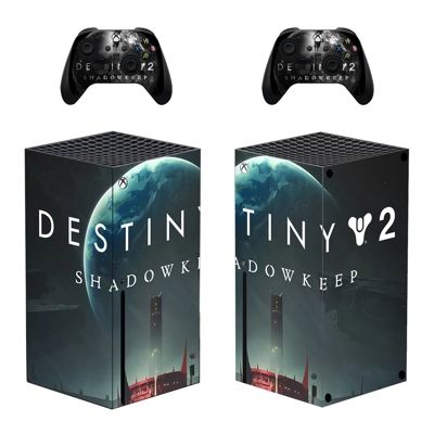 Destiny 2 Shadowkeep decal skin for Xbox Series X Console .. Destiny 2 Shadowkeep decal skin for Xbox Series X Console ..