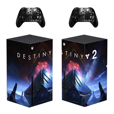 Destiny 2 Shadowkeep decal skin for Xbox Series X Console and 2 Controllers