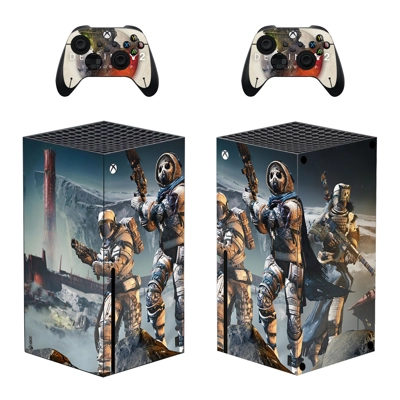 Destiny 2 Shadowkeep decal skin for Xbox Series X Console and 2 Controllers