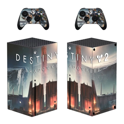 Destiny 2 Shadowkeep decal skin for Xbox Series X Console and 2 Controllers